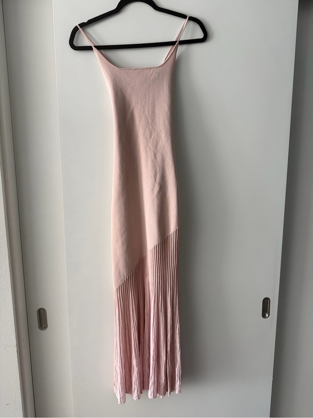 Zara Blush Pink Knit dress Size Small
